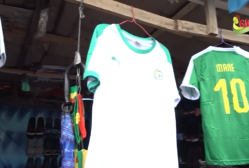 ZIGUINCHOR : Les maillots du Sénégal devenus intouchables dans le marché